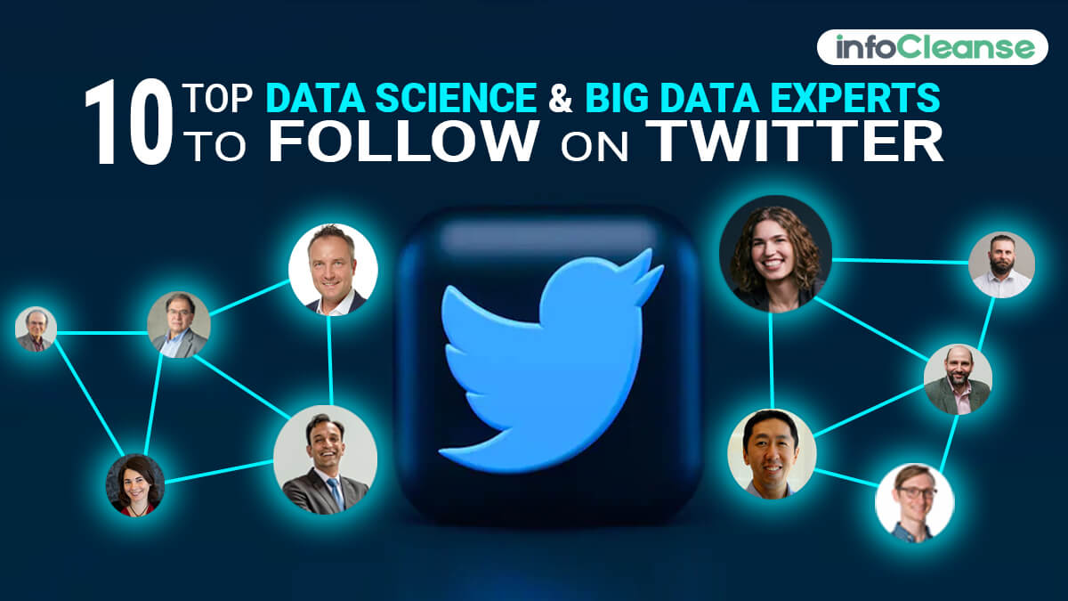 Top 10 Data Science And Big Data Experts To Follow On Twitter Featured Banner - InfoCleanse