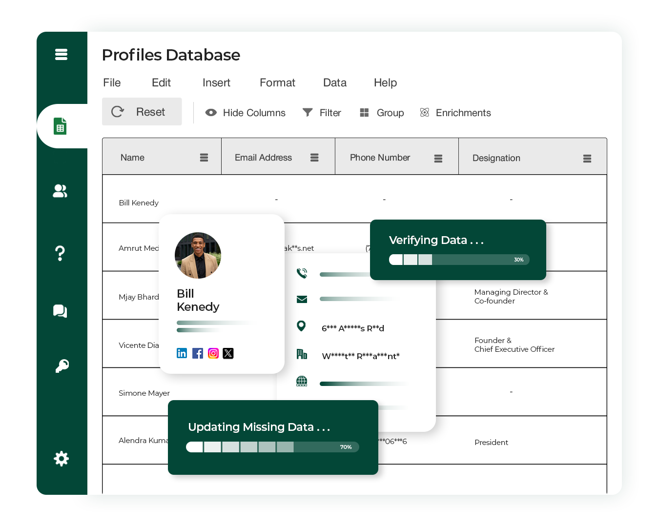 Cleanse, and Append to Enrich Data